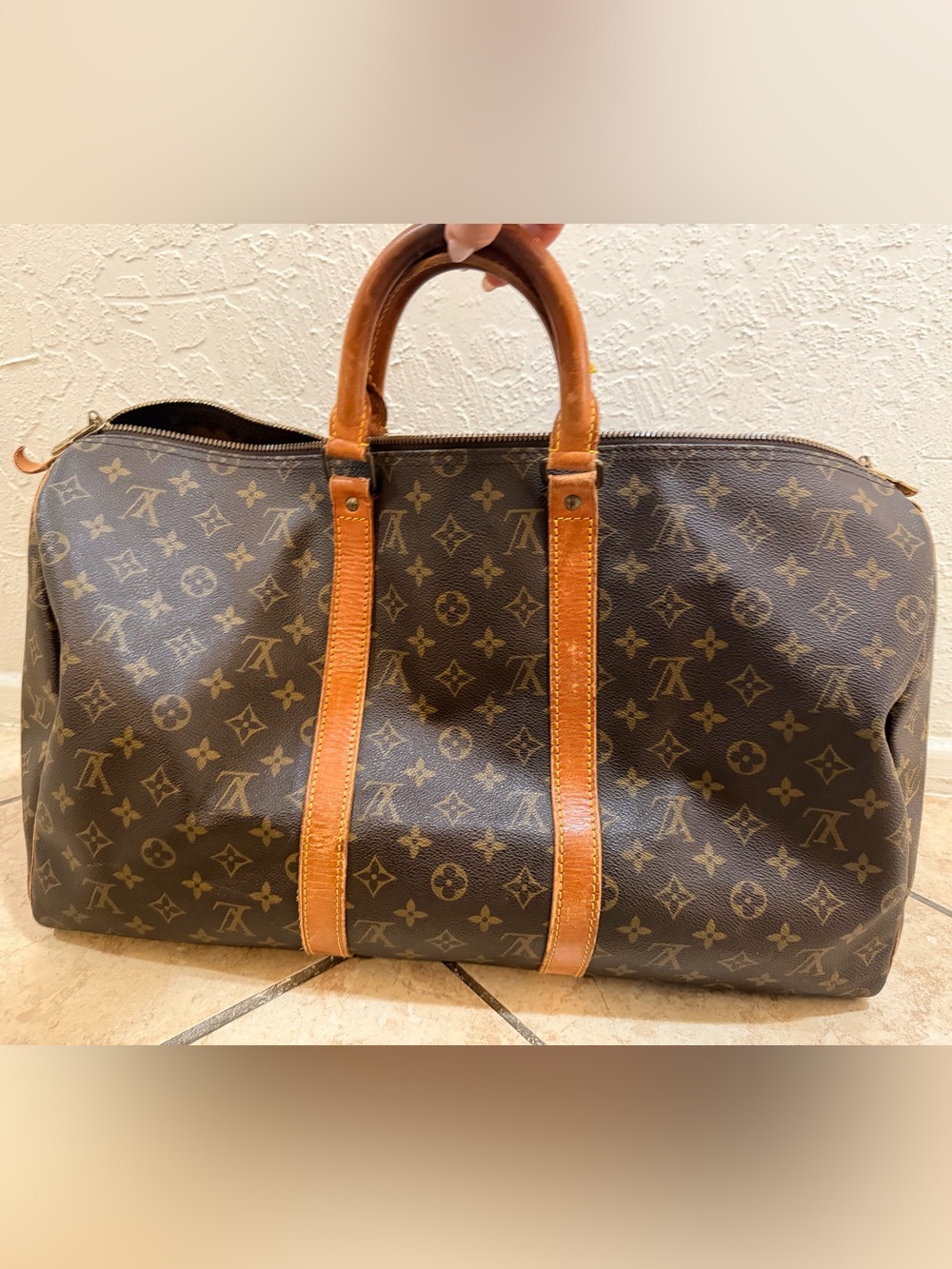 Vintage Louis Vuitton 50 Keepall Travel Duffel - Picture 4 of 10